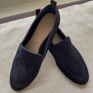 NWOT Banana Republic Navy Suede Footwear